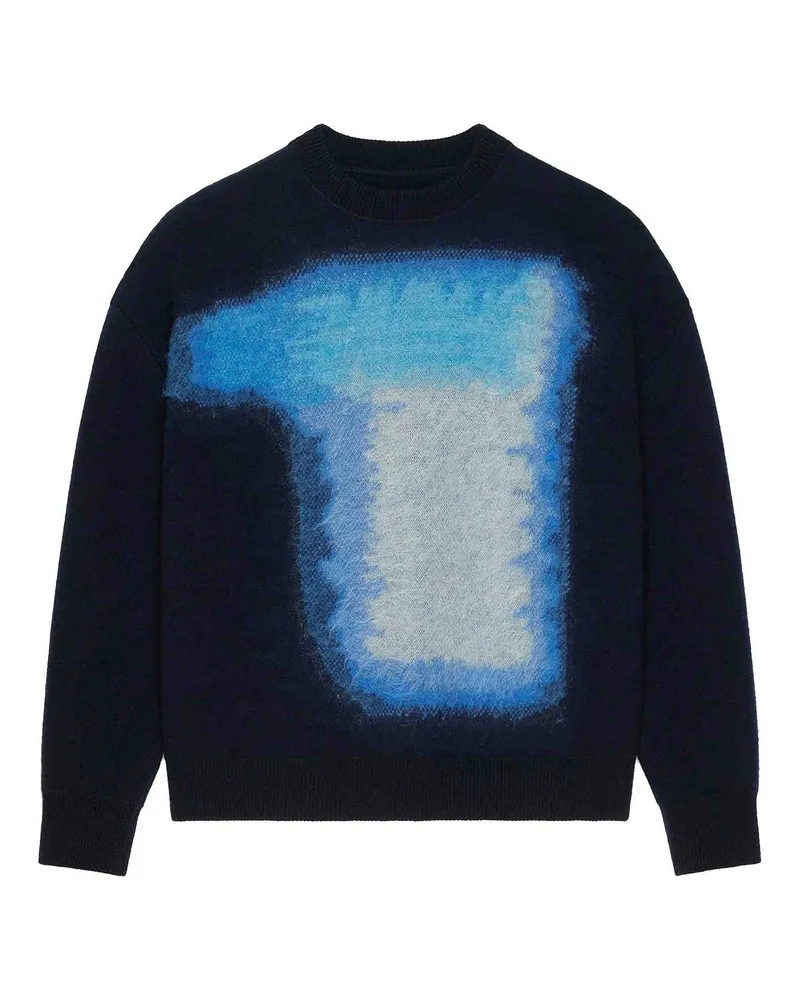 Givenchy Rundhalspullover - Dunkelblau Dunkelblau