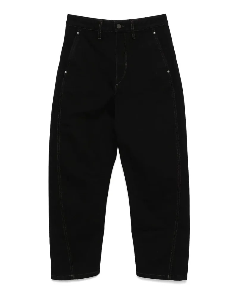 Christophe Lemaire Casual Hose - Schwarz Schwarz