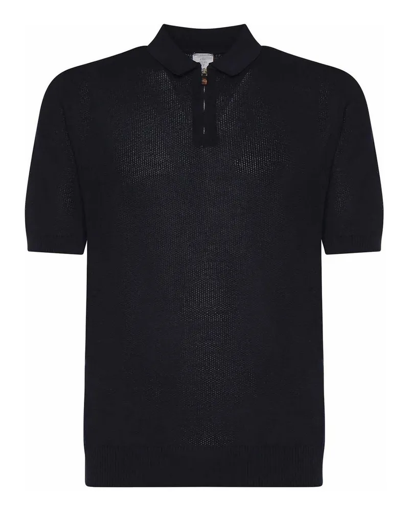 Eleventy Poloshirt - Blau Blau