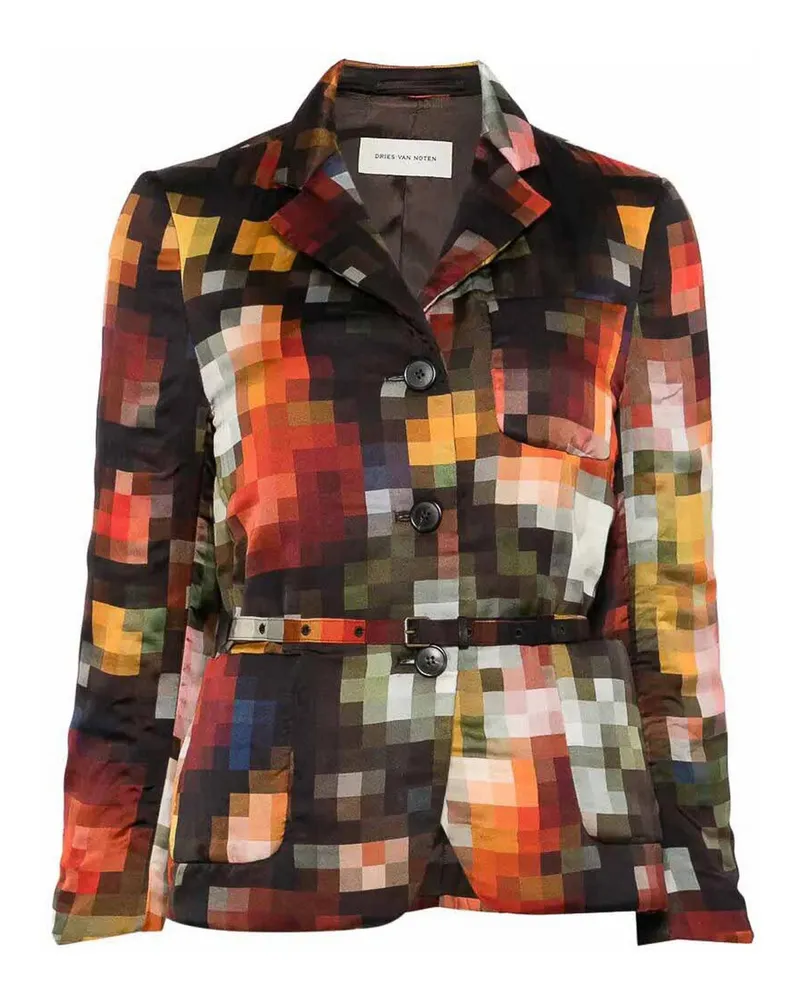Dries van Noten Casualjacke - Schwarz Schwarz