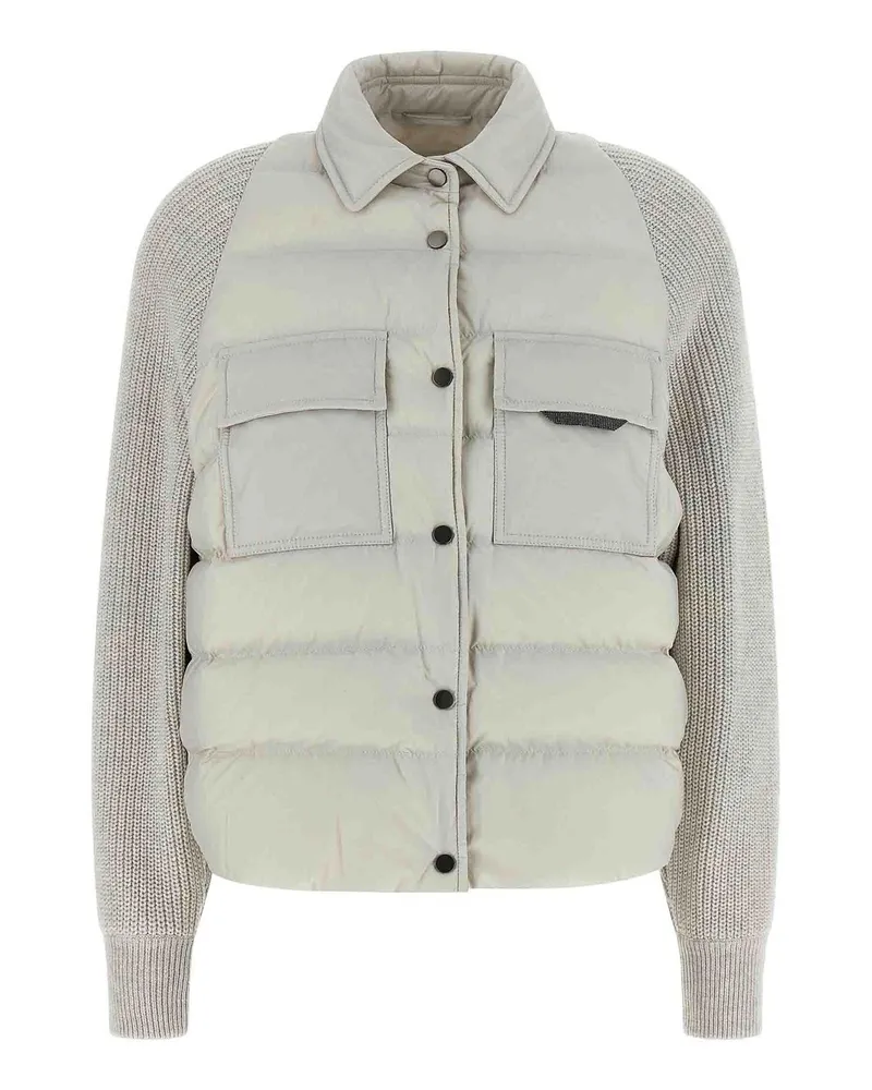 Brunello Cucinelli Daunenjacke - Grau Grau