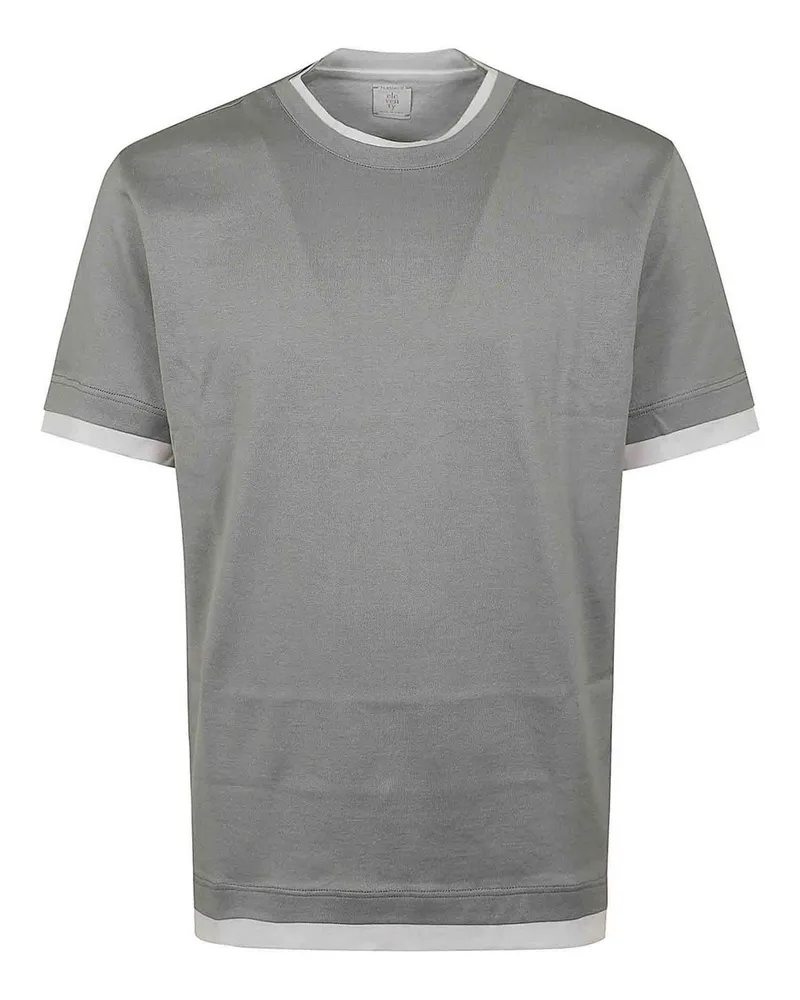 Eleventy T-Shirt - Weiß Weiß