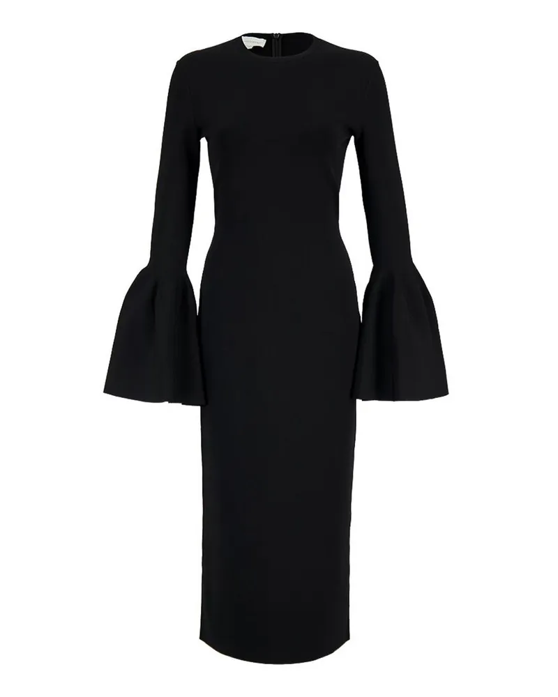 Stella McCartney Knielanges Kleid - Schwarz Schwarz