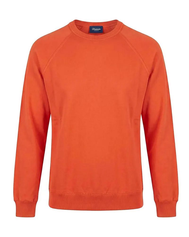 Drumohr  Rundhalspullover - Orange Orange