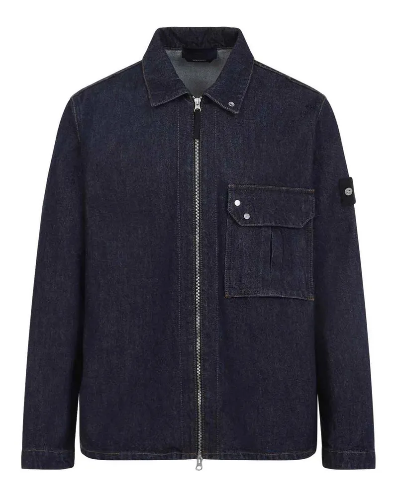 Stone Island Hemd - Blau Blau
