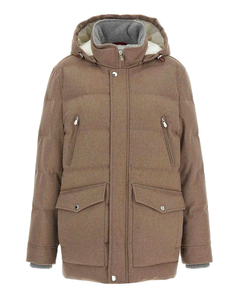 Brunello Cucinelli Daunenjacke - Beige Beige