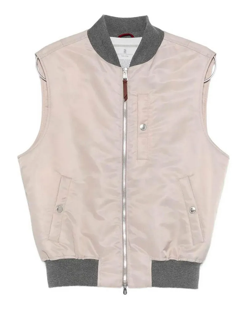 Brunello Cucinelli Bomberjacke - Braun Braun