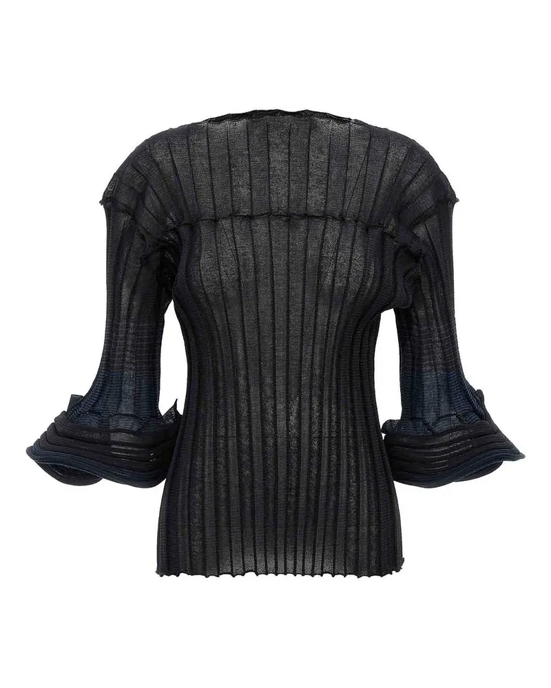 Issey Miyake Top - Blau Blau