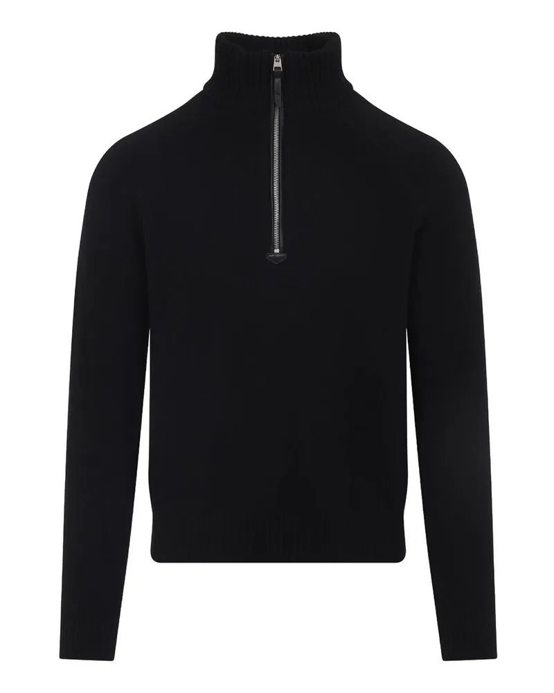 Tom Ford Rundhalspullover - Schwarz Schwarz