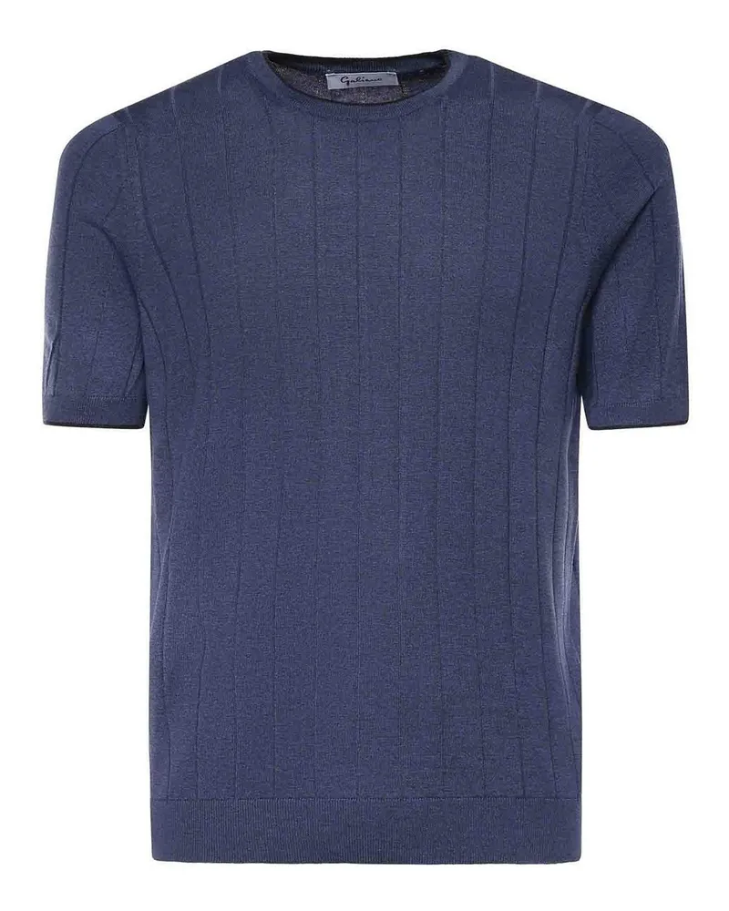 Giuliano Galiano T-Shirt - Blau Blau
