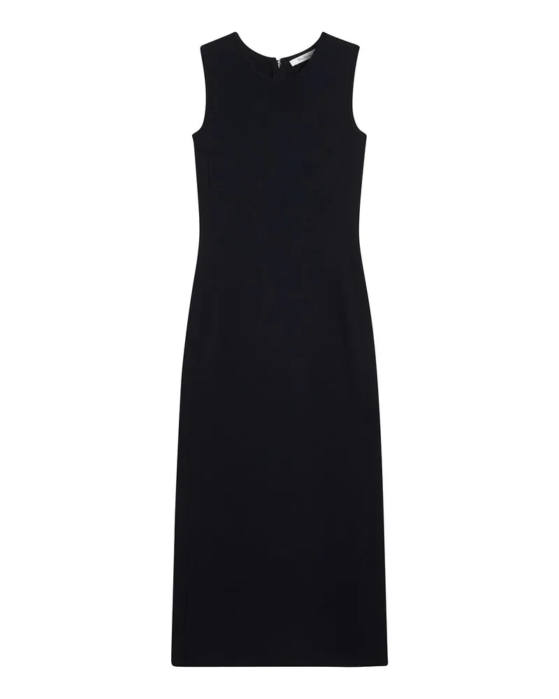 Max Mara Knielanges Kleid - Blau Blau