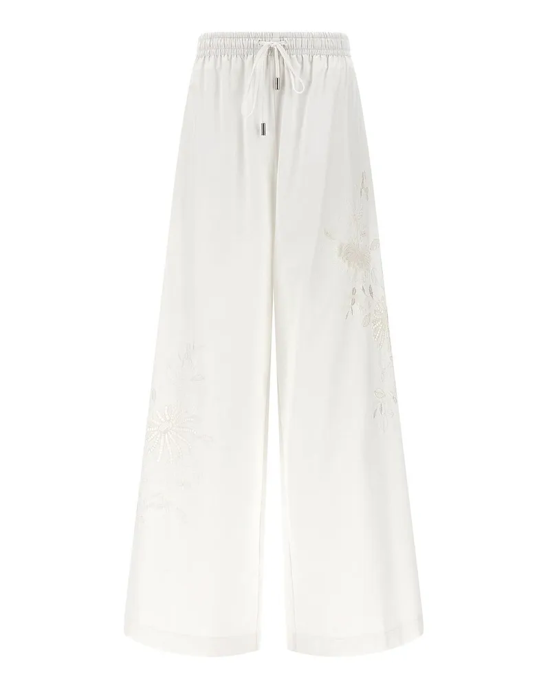 Ermanno Scervino Casual Hose - Weiß Weiß