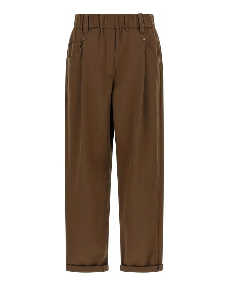 Brunello Cucinelli Casual Hose - Braun Braun