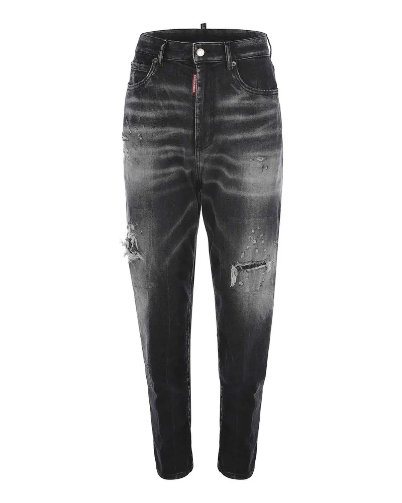 Dsquared2 Bootcut Jeans - Schwarz Schwarz