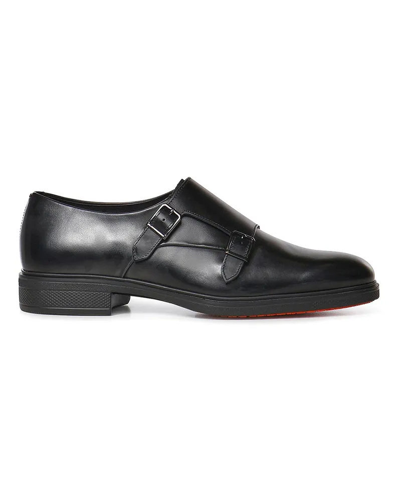 Santoni Mokassins - Schwarz Schwarz