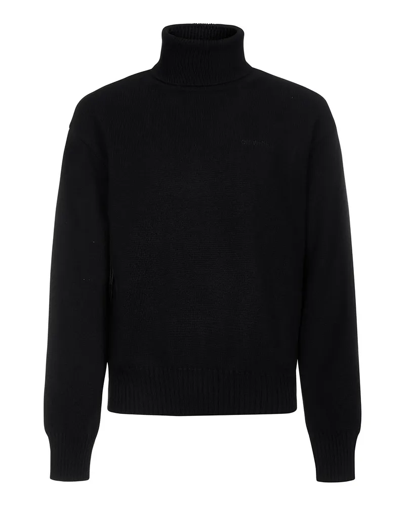 OFF-WHITE Rollkragenpullover - Schwarz Schwarz