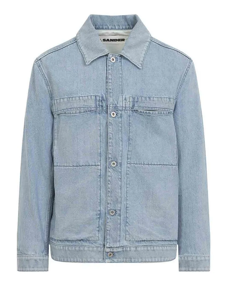Jil Sander Casualjacke - Blau Blau