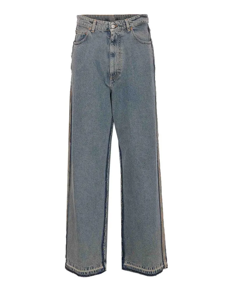 Maison Margiela Bootcut Jeans - Blau Blau
