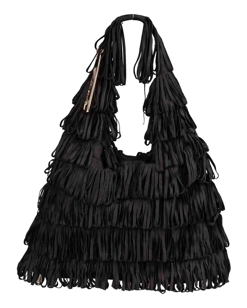 La Milanesa Schultertasche - Schwarz Schwarz