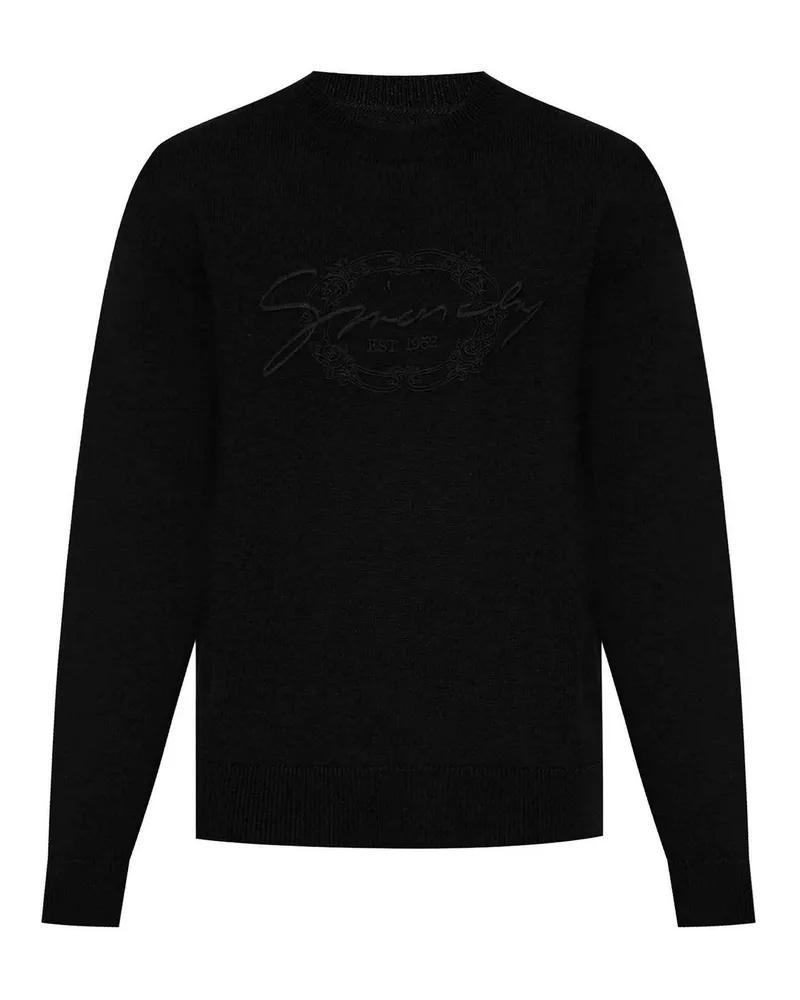 Givenchy Rundhalspullover - Schwarz Schwarz