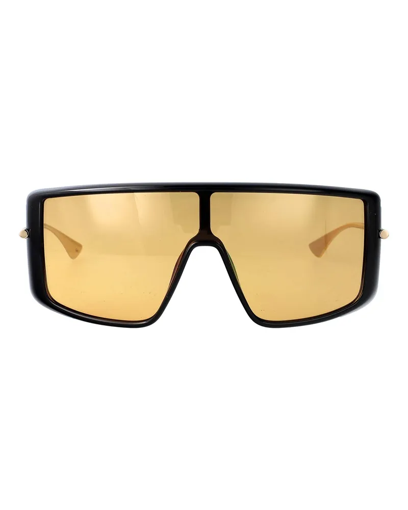 Alexander McQueen Sonnenbrille - Schwarz Schwarz