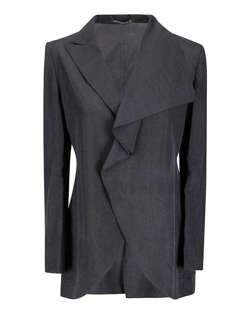 Yohji Yamamoto Casualjacke - Schwarz Schwarz