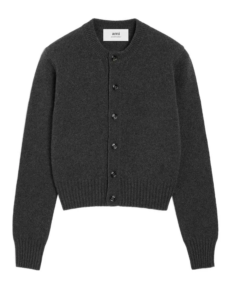 AMI Paris Cardigan - Grau Grau