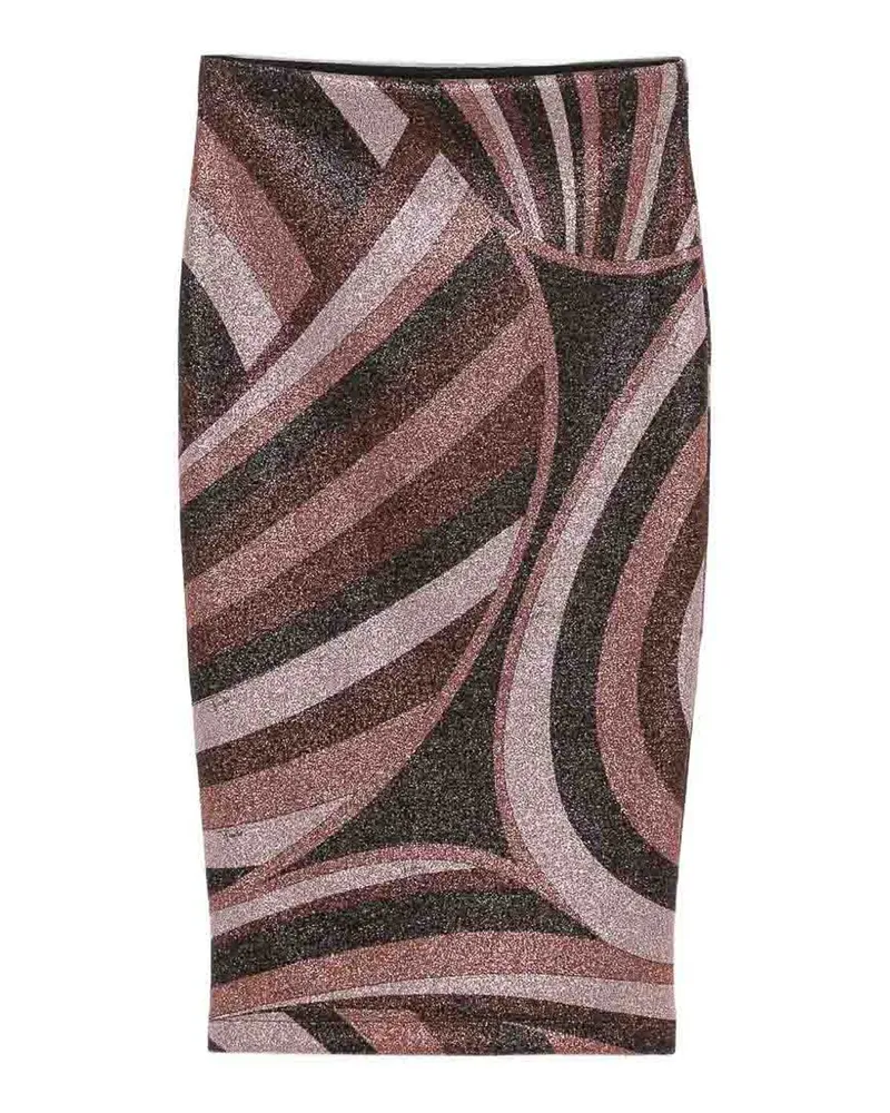 Emilio Pucci Midirock - Dunkelrot Dunkelrot
