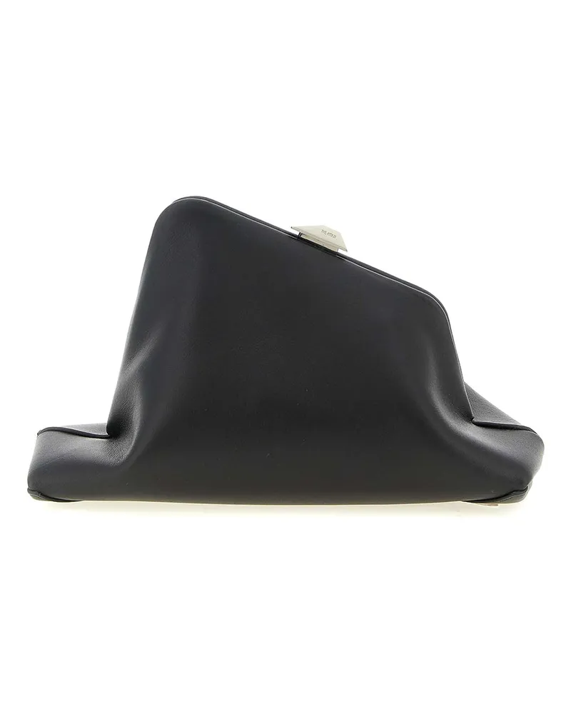 ATTICO Clutch - Schwarz Schwarz
