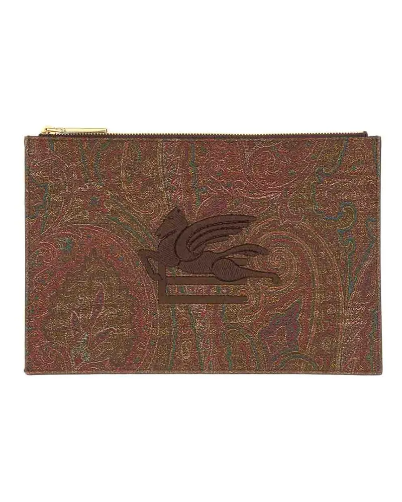 Etro Clutch - Braun Braun