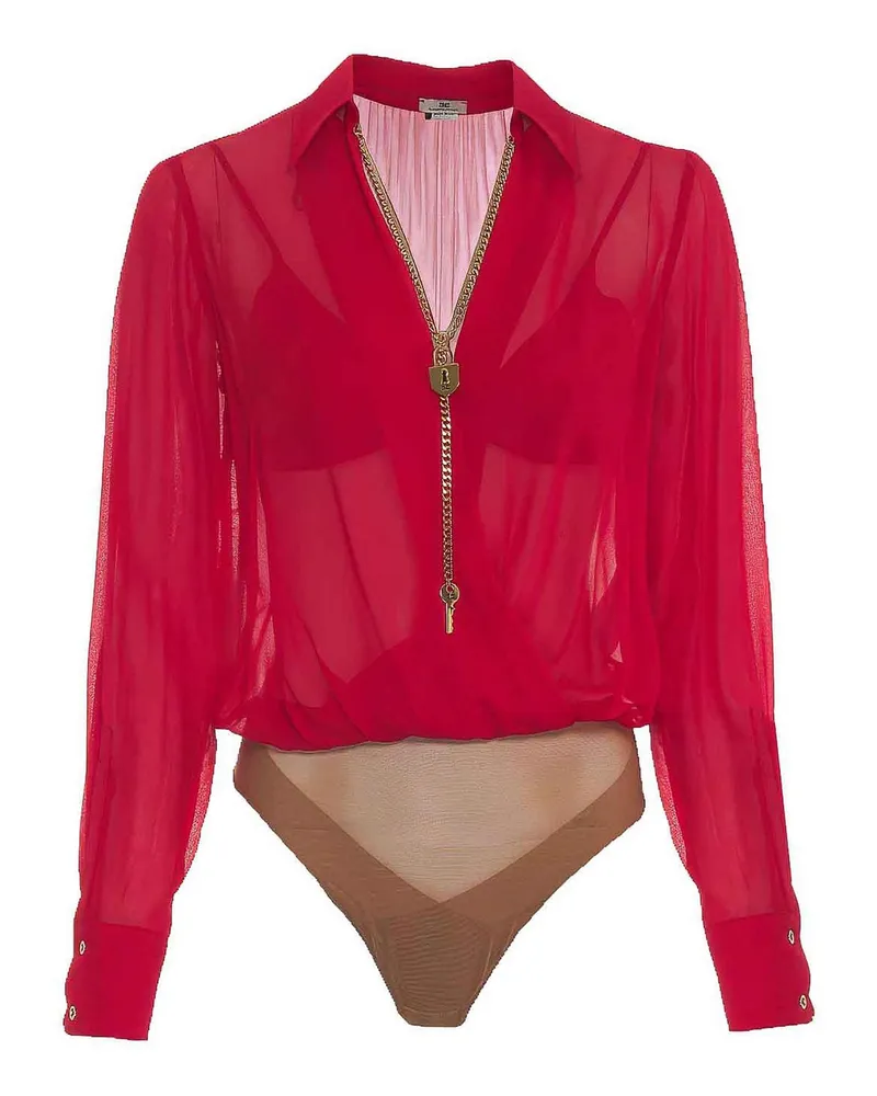 Elisabetta Franchi Top - Rot Rot