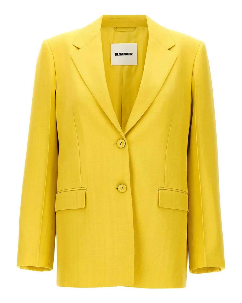 Jil Sander Blazer - Grün Gelb