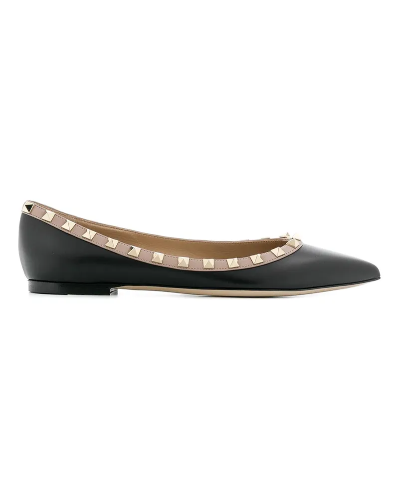 Valentino Garavani Ballerinas - Schwarz Schwarz
