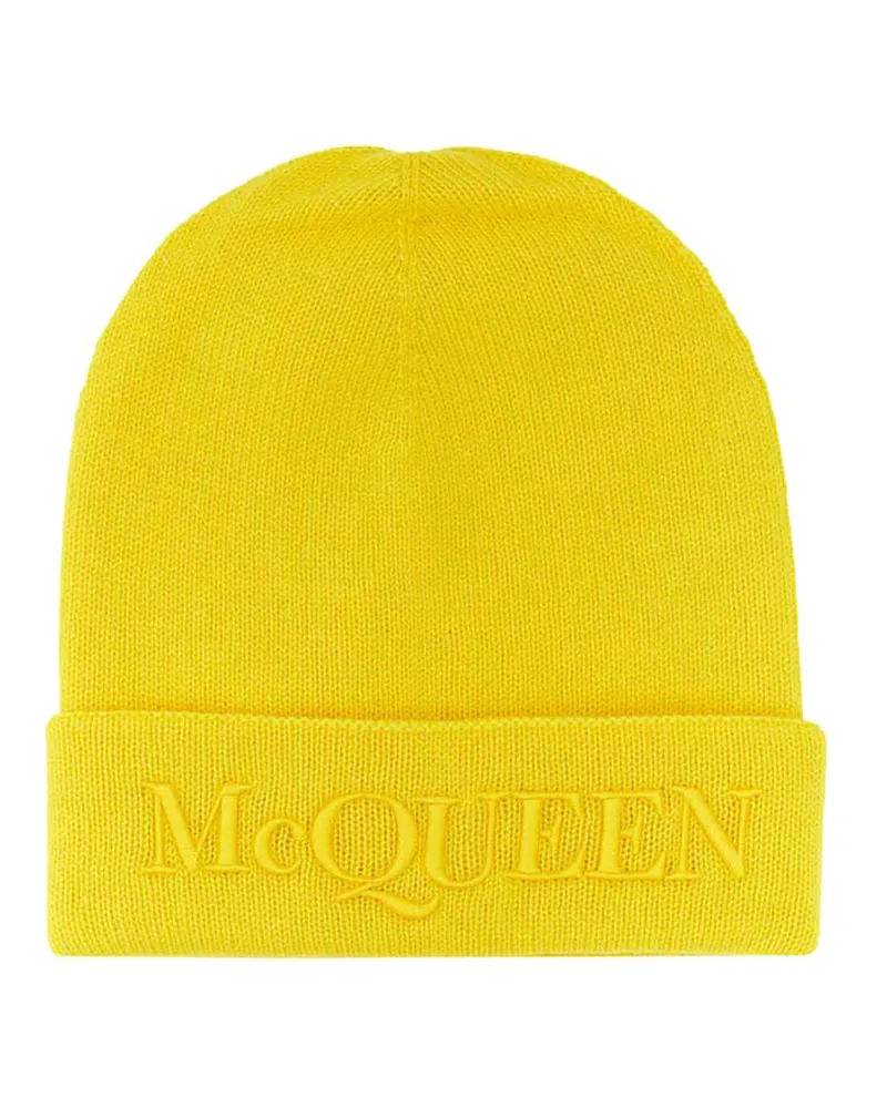 Alexander McQueen Hut - Gelb Gelb