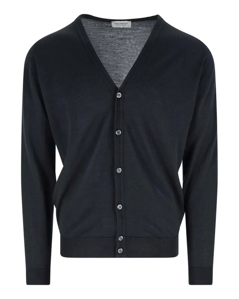 John Smedley Cardigan - Schwarz Schwarz