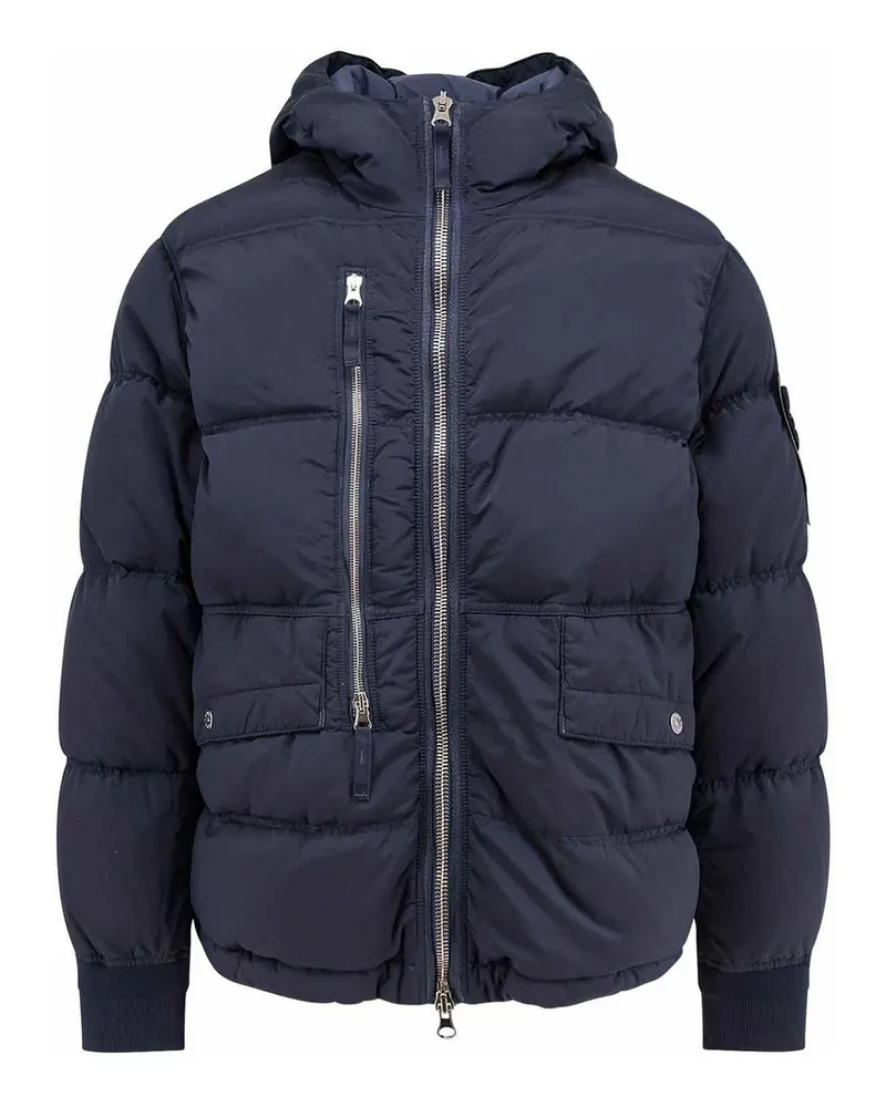 Stone Island Daunenjacke - Blau Blau