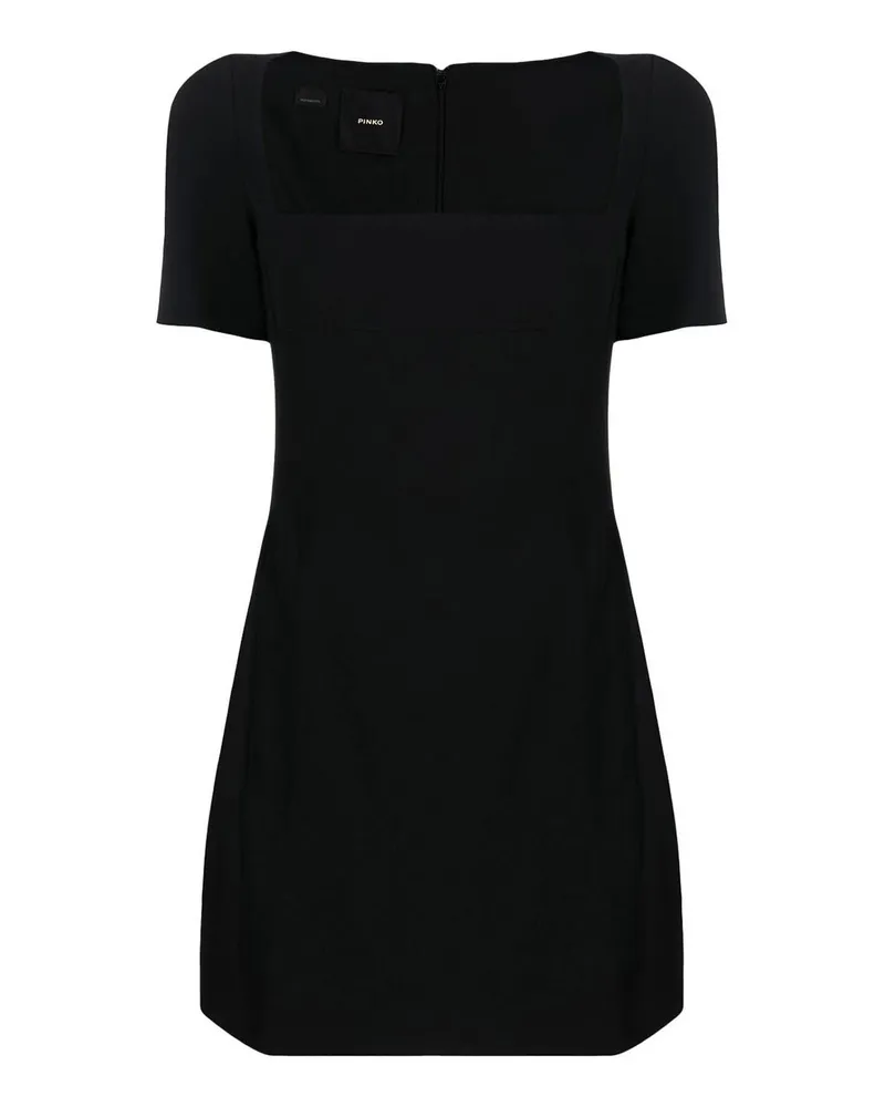 Pinko Kurzes Kleid - Schwarz Schwarz