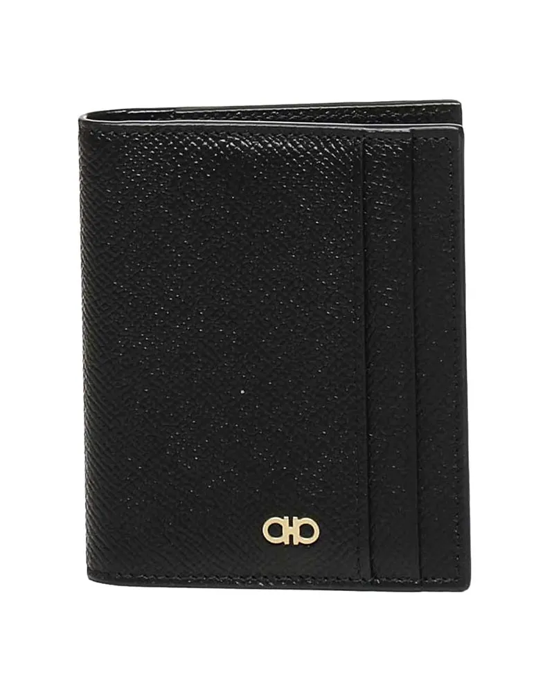Ferragamo Portemonnaie - Schwarz Schwarz