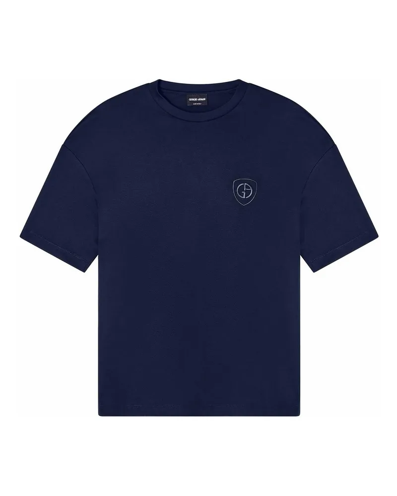 Giorgio Armani T-Shirt - Dunkelblau Dunkelblau