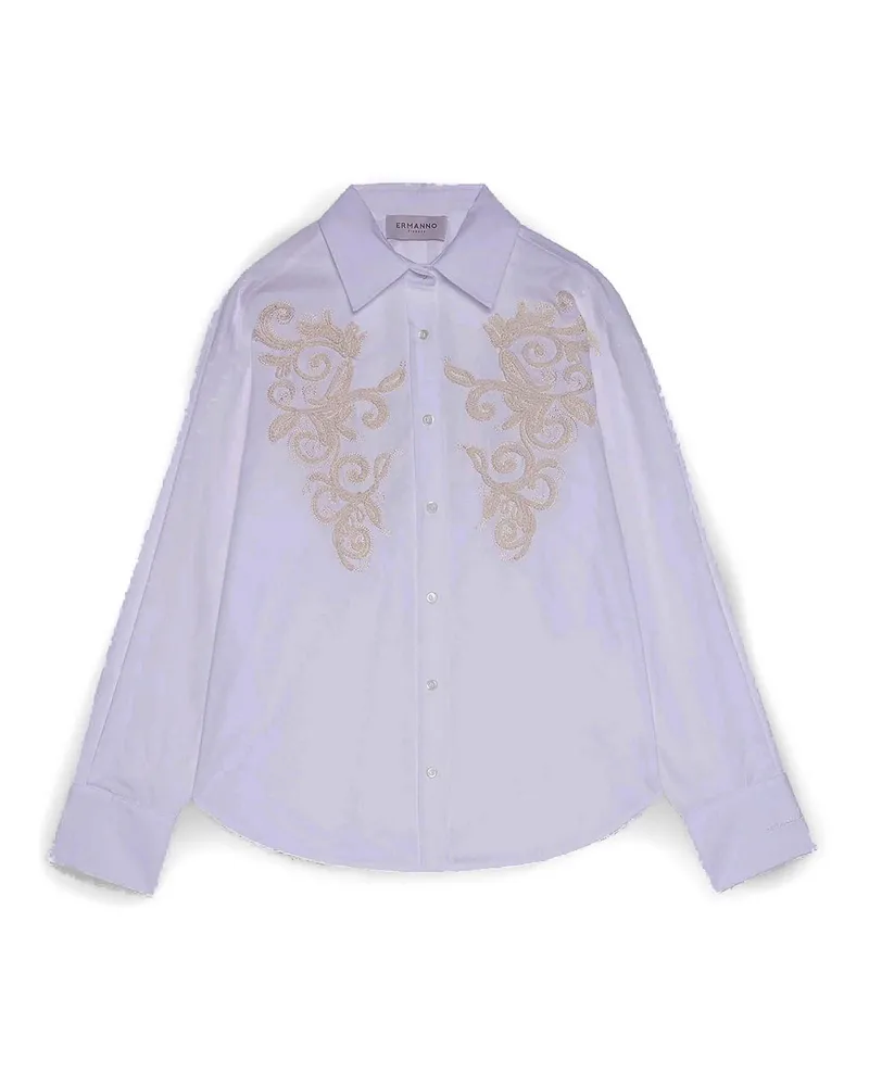 Ermanno Scervino Hemd - Weiß Weiß