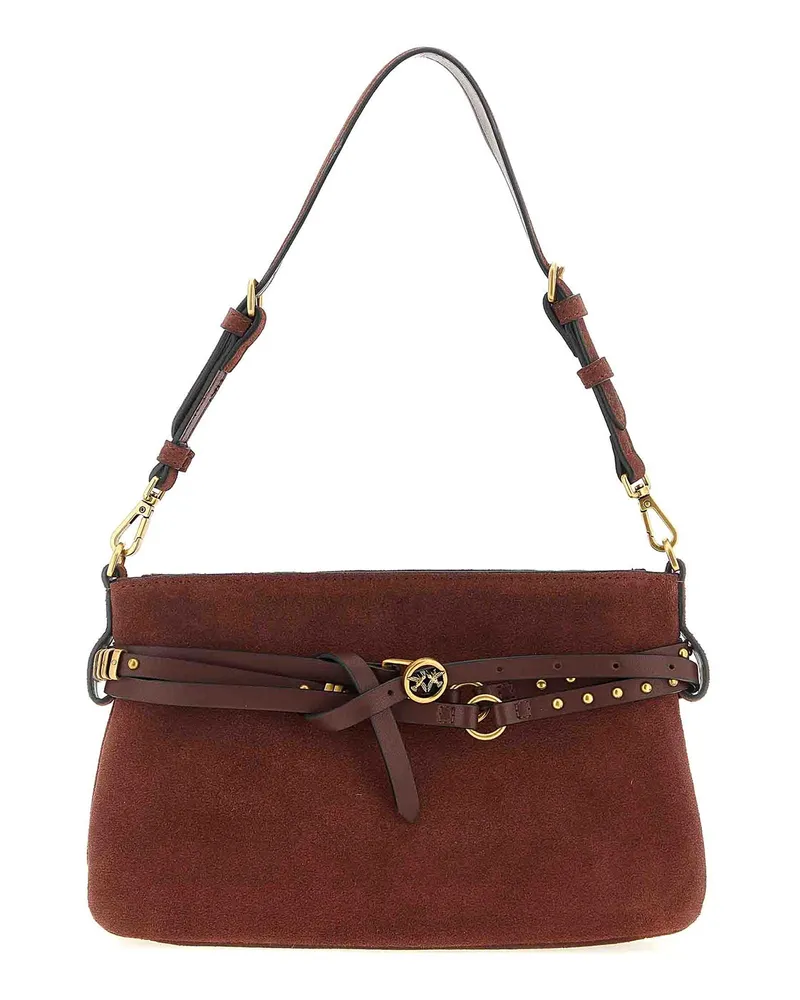 Pinko Schultertasche - Dunkelrot Dunkelrot