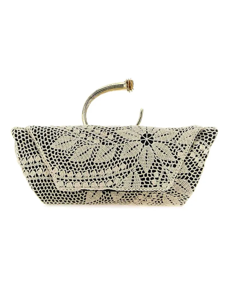 Magda Butrym Clutch - Weiß Weiß