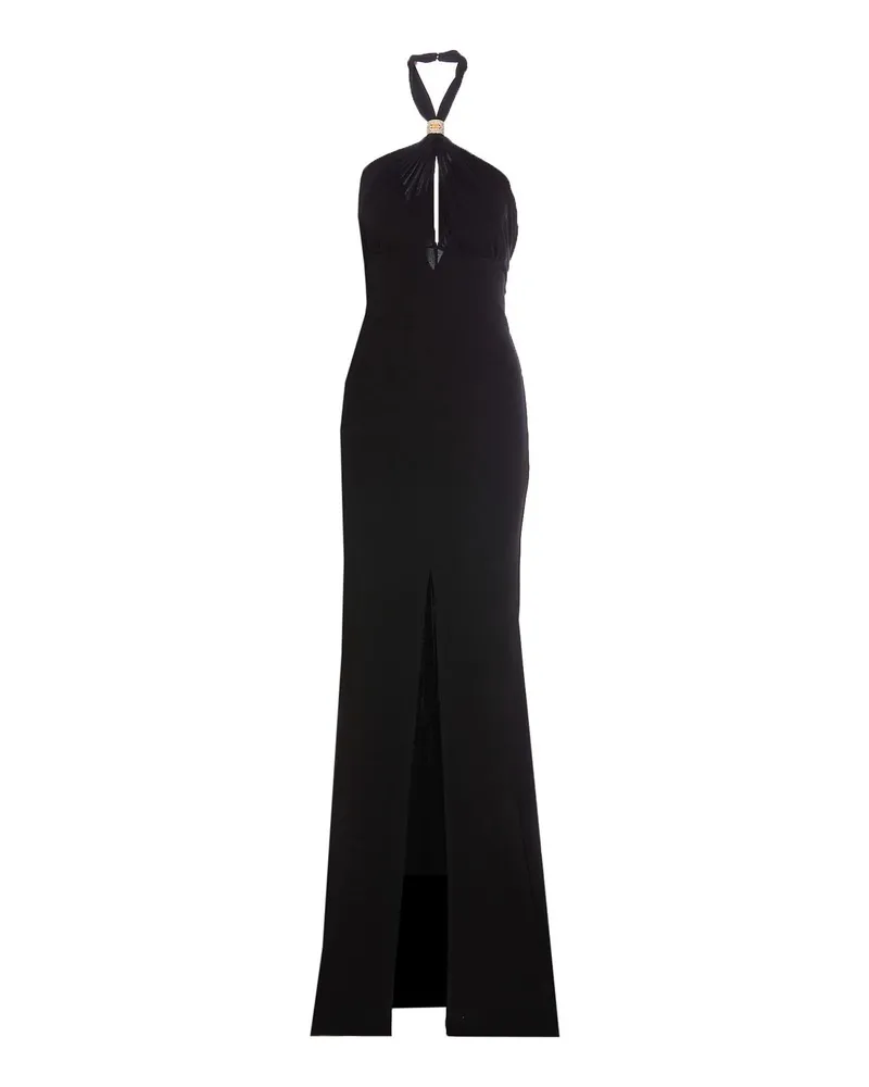 Elisabetta Franchi Maxikleid - Schwarz Schwarz