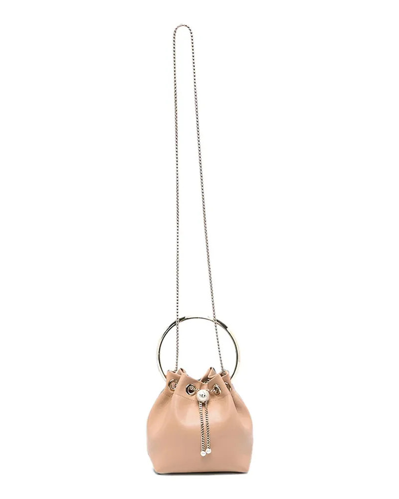 Jimmy Choo Schultertasche - Nude Nude