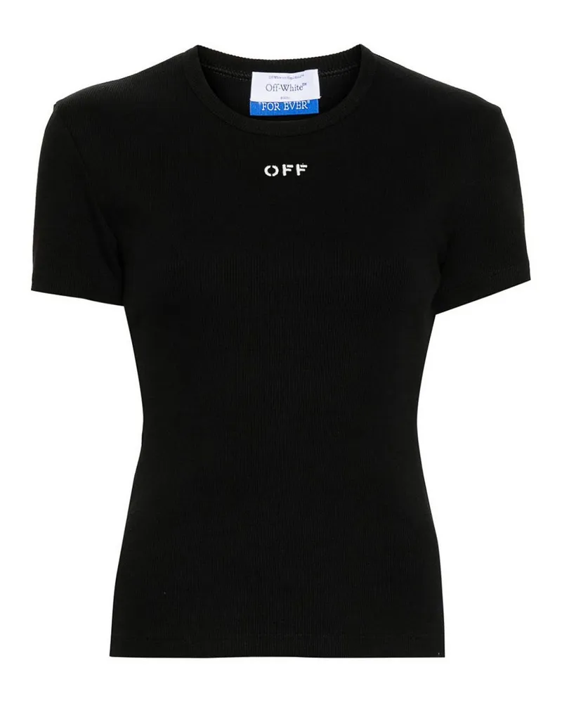 OFF-WHITE T-Shirt - Schwarz Schwarz