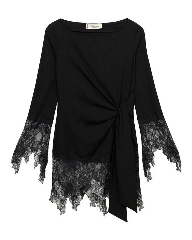 Blumarine Kurzes Kleid - Schwarz Schwarz