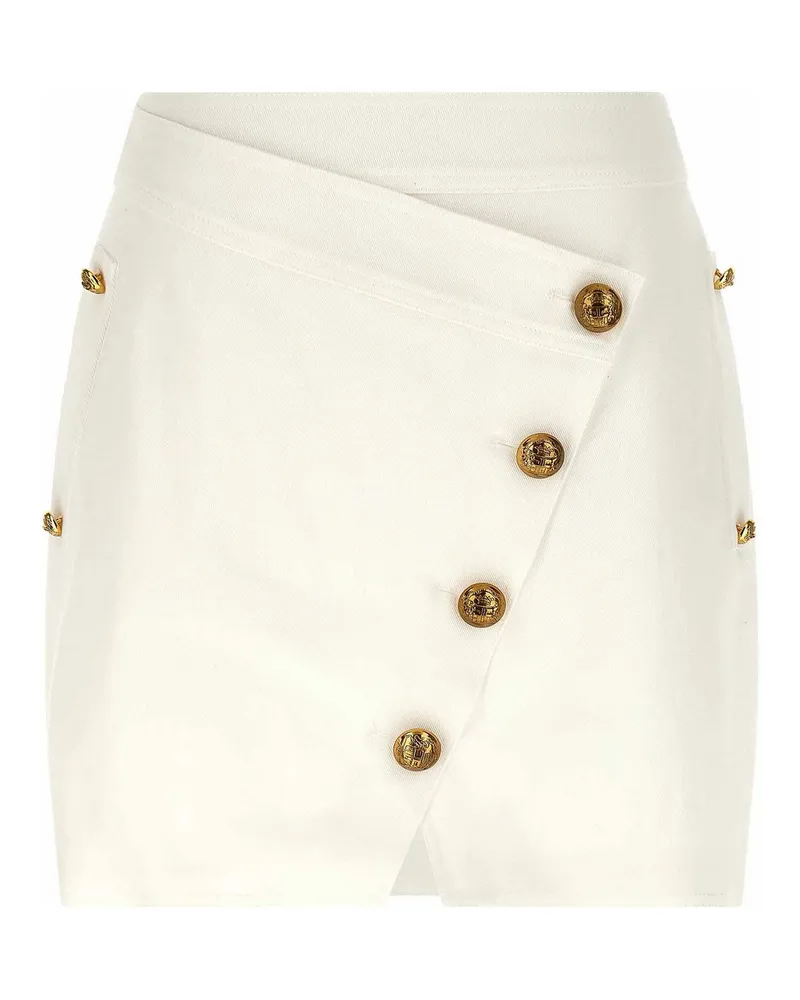 Elisabetta Franchi Minirock - Weiß Weiß