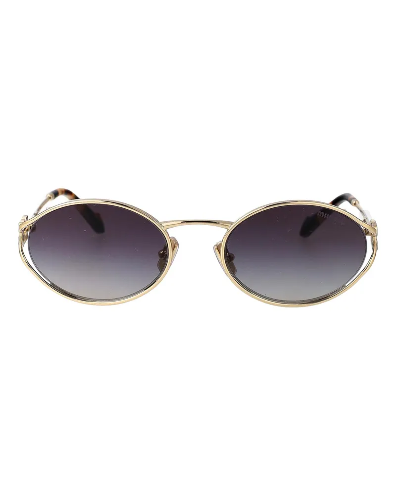 Miu Miu Sonnenbrille - Gold Gold