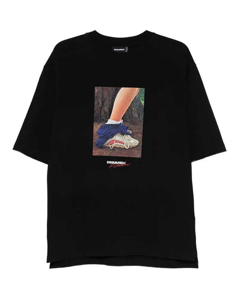 Dsquared2 T-Shirt - Schwarz Schwarz