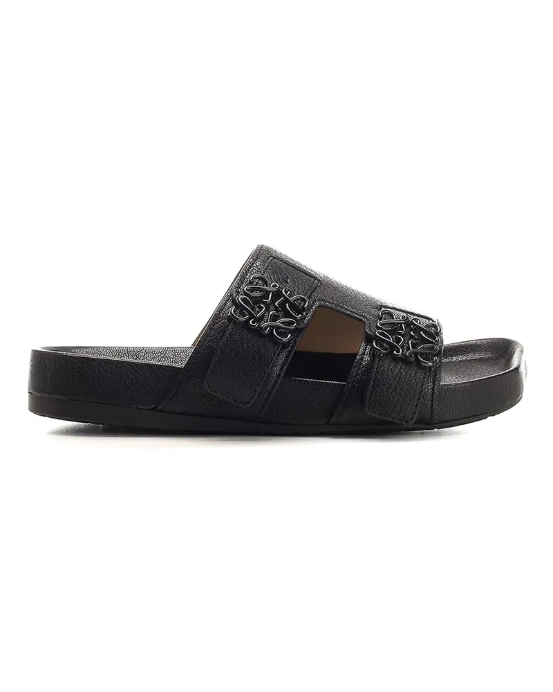 Loewe Zehentrenner - Schwarz Schwarz